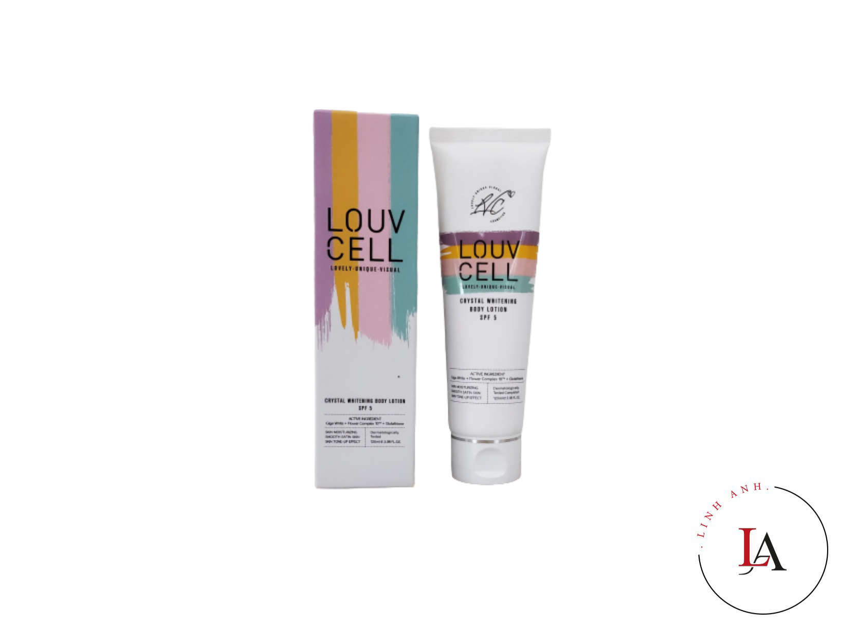 Kem dưỡng trắng body Louv Cell 120ml